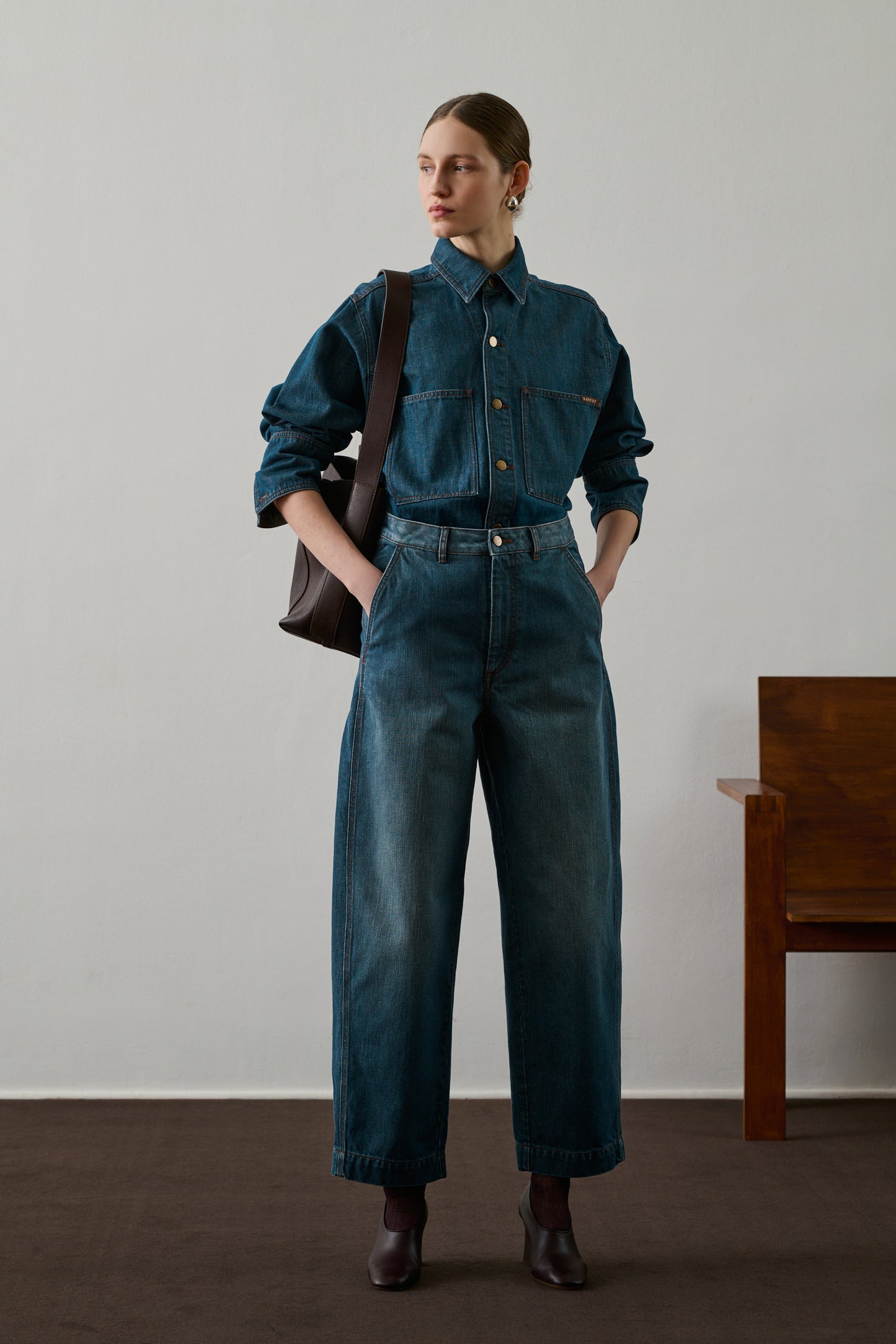 Jean Gabin - Bleu/Vert - Femme