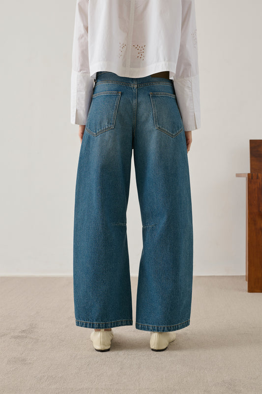 Jean Eliott - Bleu - Coton - Femme