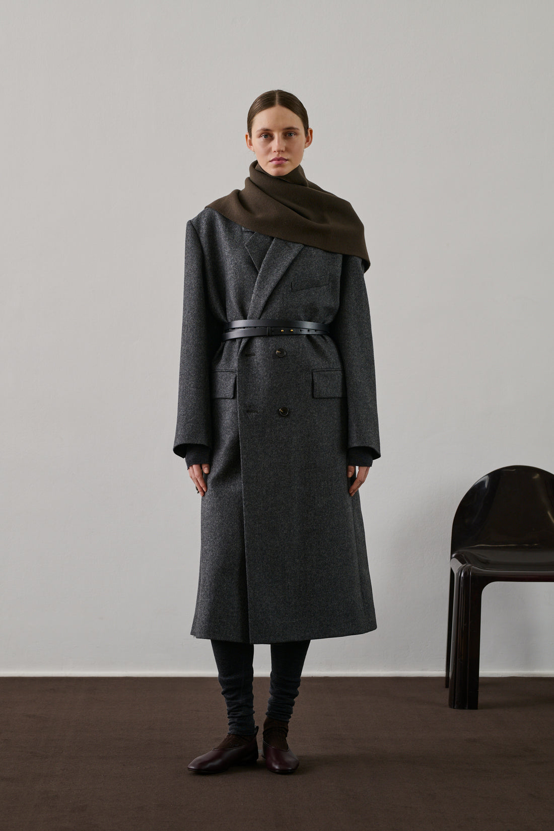 Manteau Coligny - Gris - Laine - Femme