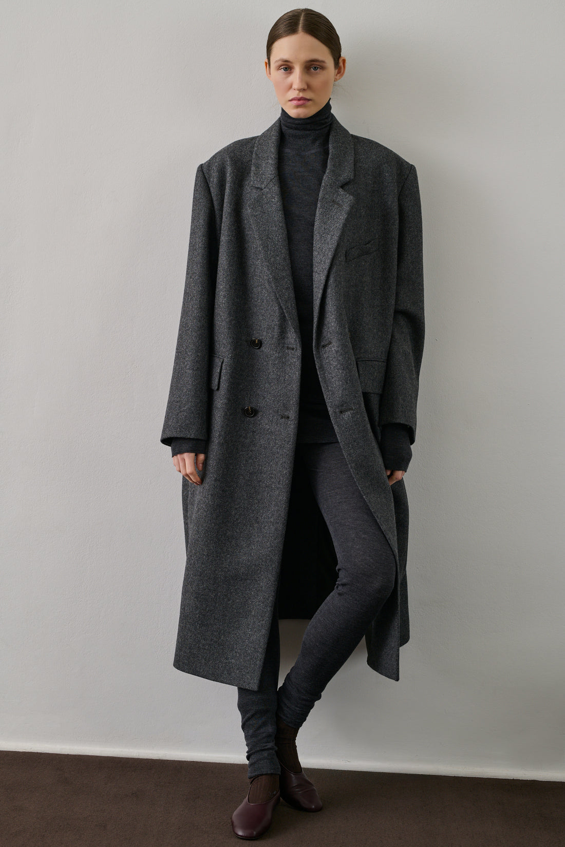 Manteau Coligny - Gris - Laine - Femme