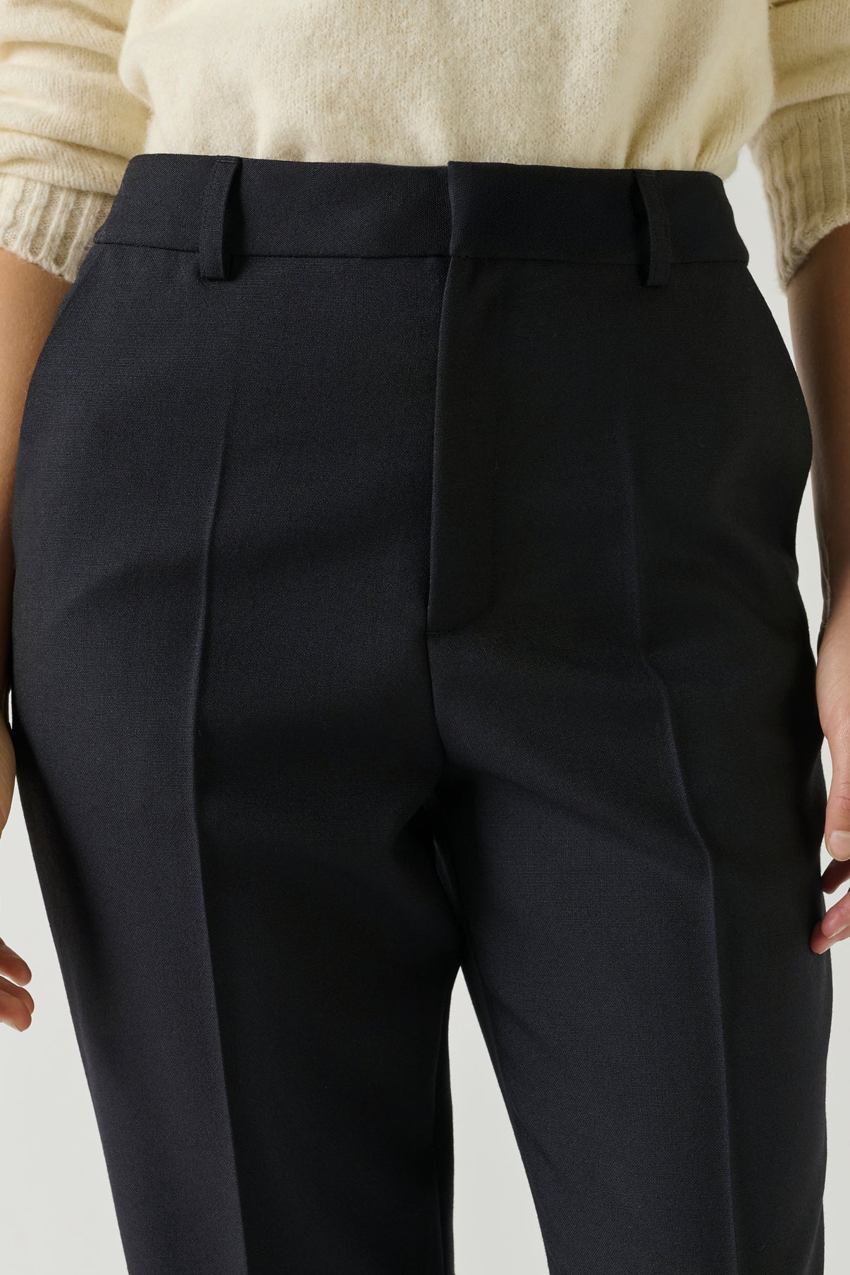 Pantalon Gabriel - Navy - Laine - Femme vue 5