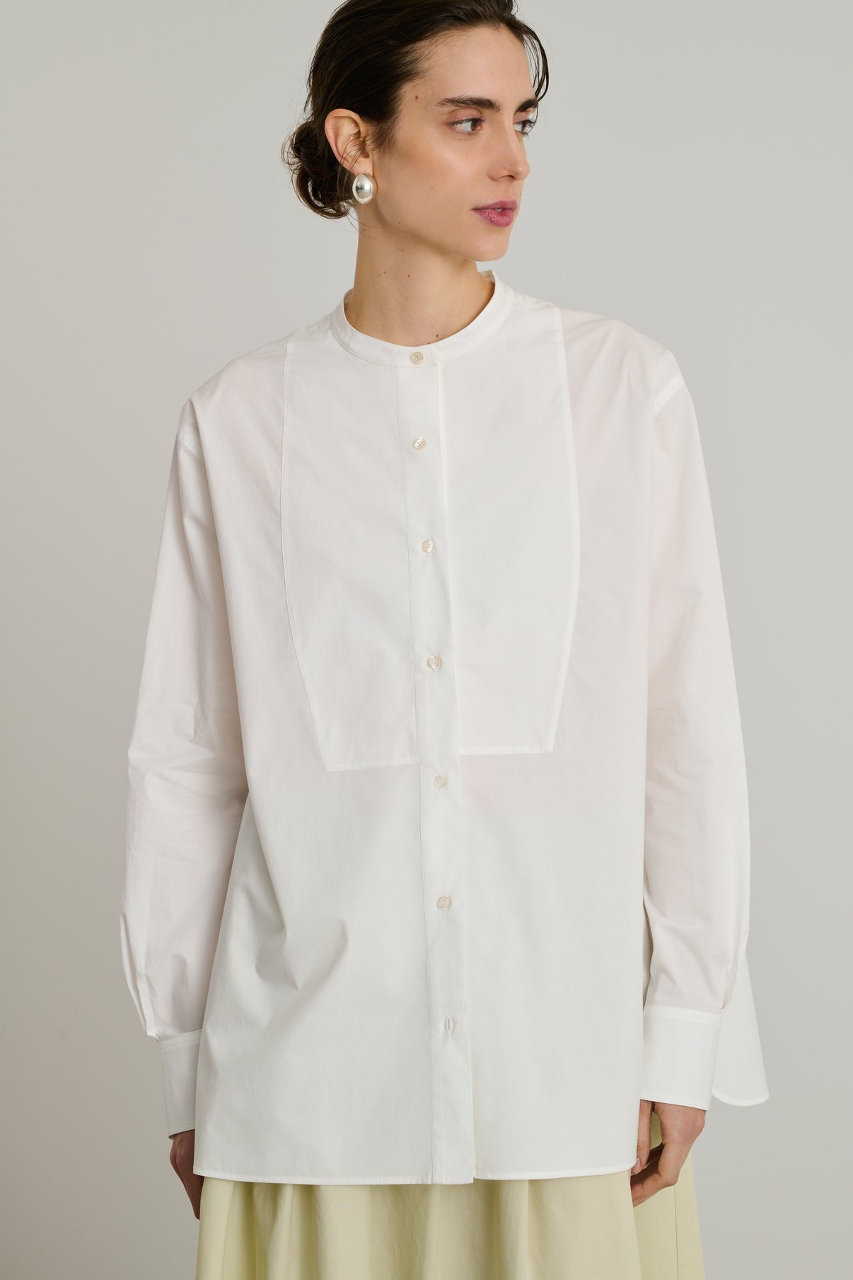 Chemise Dori - Blanc Cassé - Coton - Femme vue 1