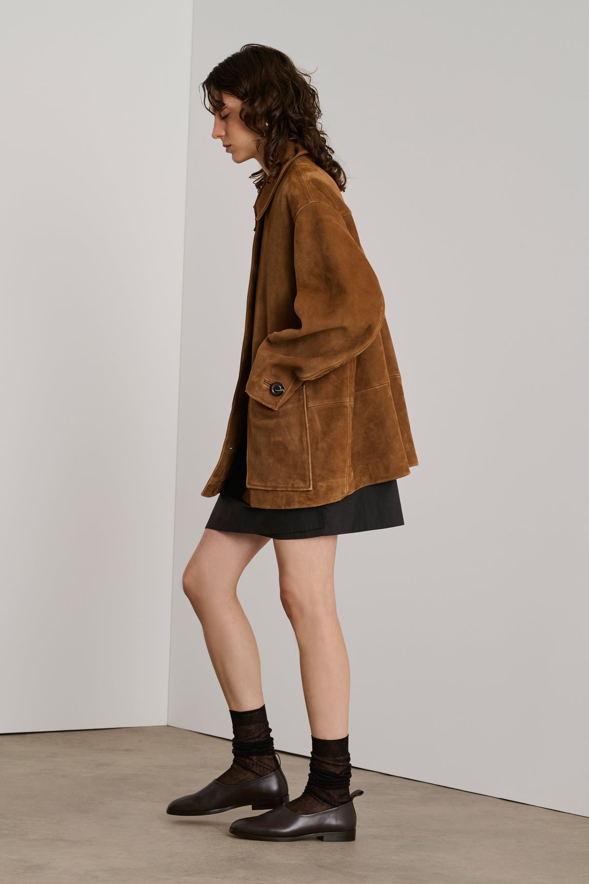 Veste Vincenzo - Naturel - Cuir - Femme vue 3