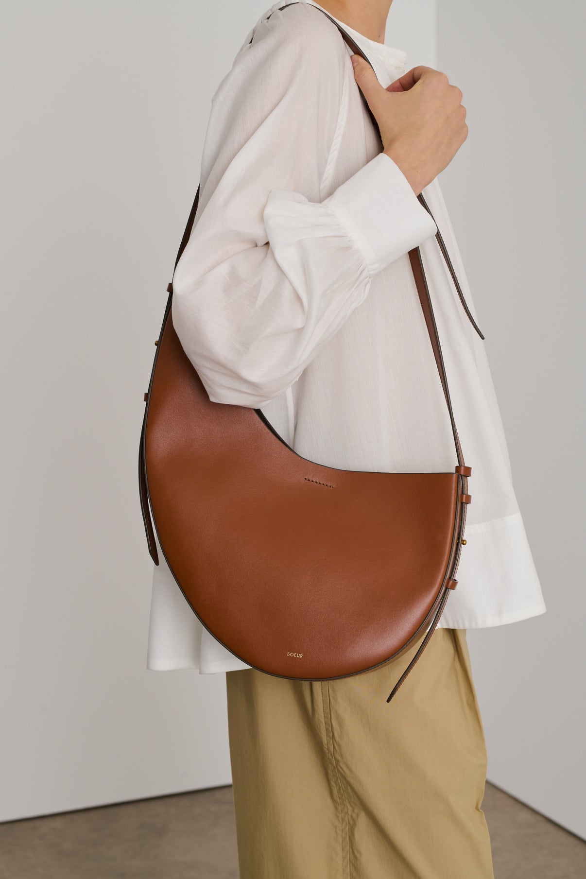 SIERRA OFF-WHITE BLOUSE vue 2